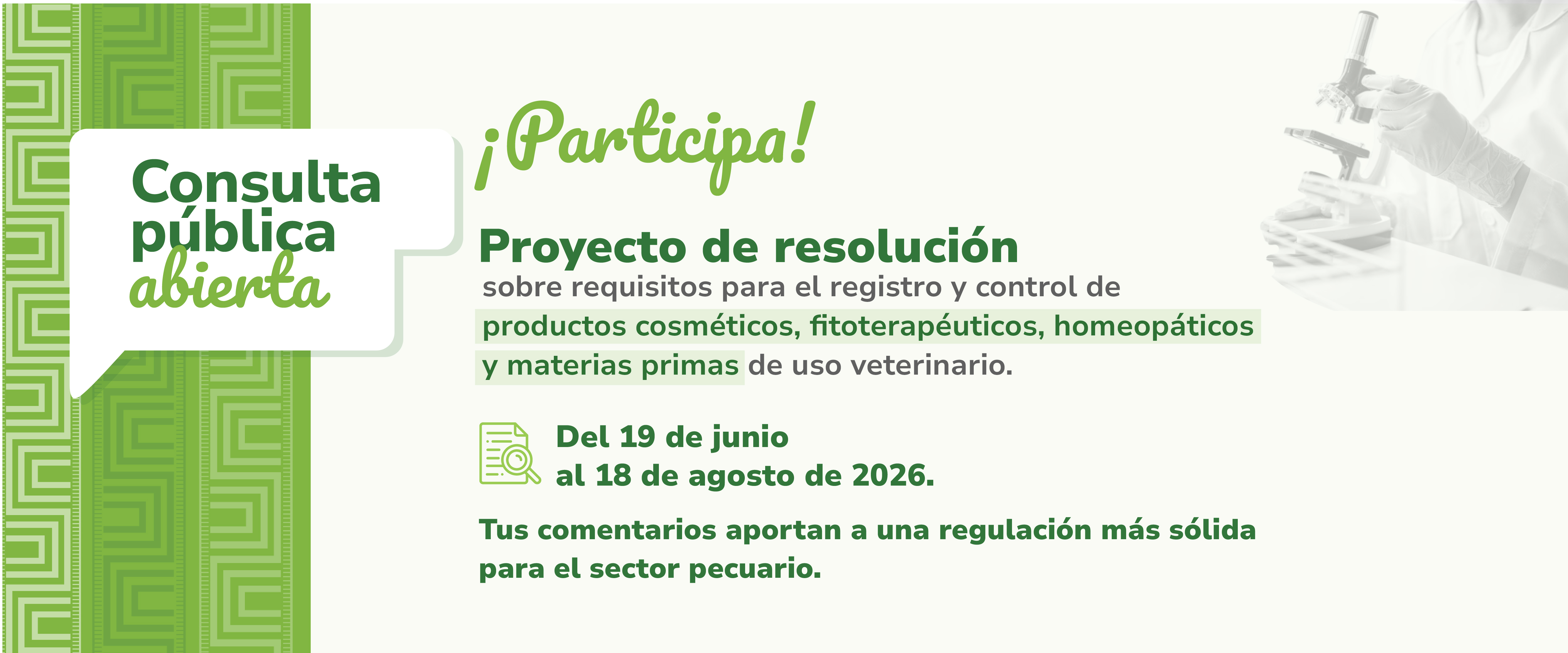 Participa en la consulta aquí