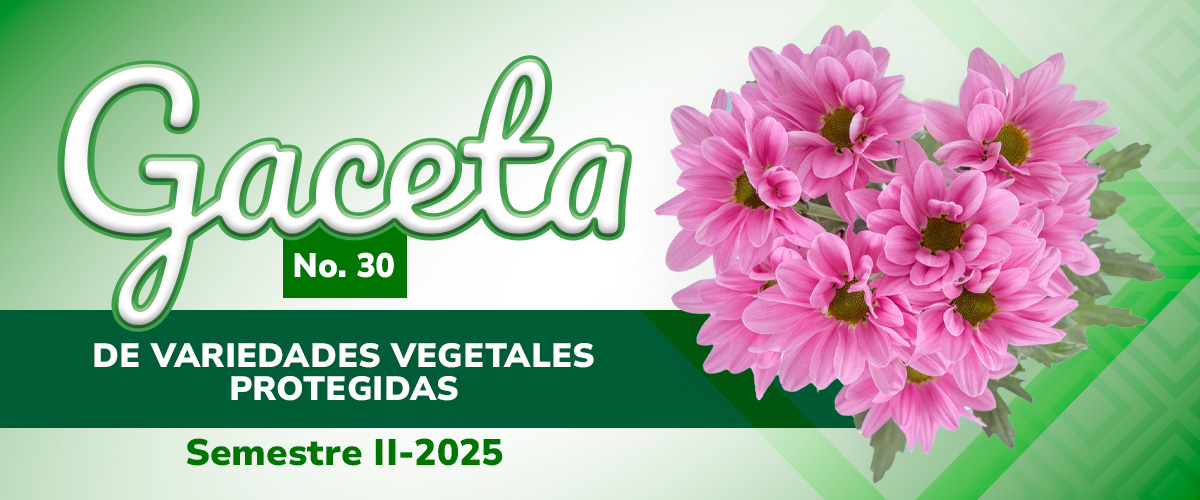 Más información de la Gaceta de variedades vegetales aquí: 