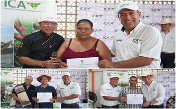 Porcicultores certificados.