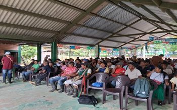 Comunidad indígena del Resguardo Nasa Kiwnas Cxhab
