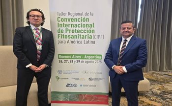 Luis Gerardo Arias Rojas y Ricardo Vargas subgerentes del ICA. 