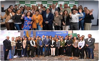 Representantes de entidades nacionales y del sector pecuario. 