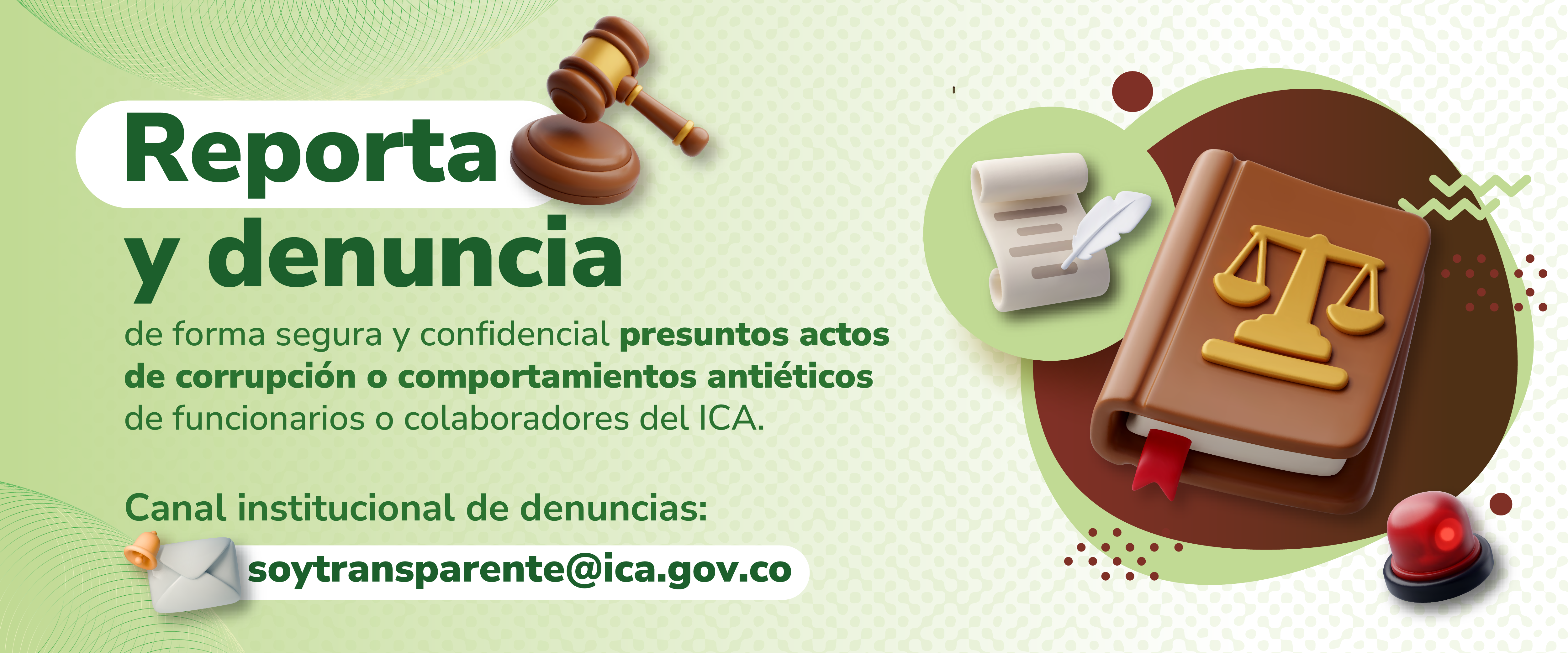 ¡Reporta y denuncia! 