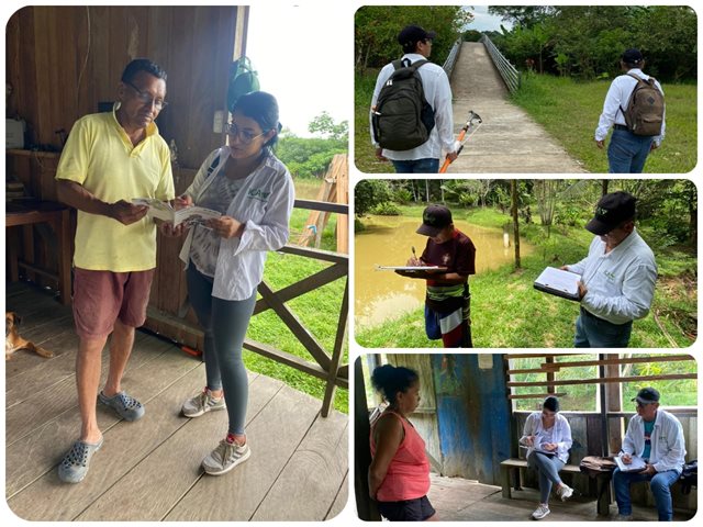El ICA, en Amazonas, inició las visitas de extensión zoosanitaria y fitosanitaria