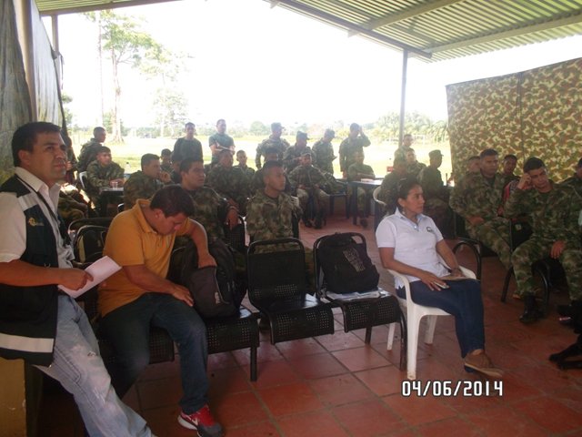 El ICA trabaja con las autoridades ambientales en la capacitación de policías y militares del Putumayo en normatividad forestal