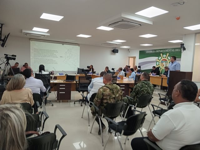 Debate en recinto de la Asamblea departamental del Cesar.