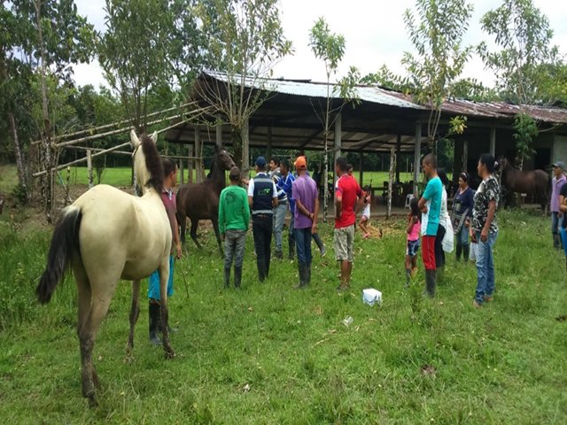Primera jornada sanitaria en la vereda Nuevo Amaron