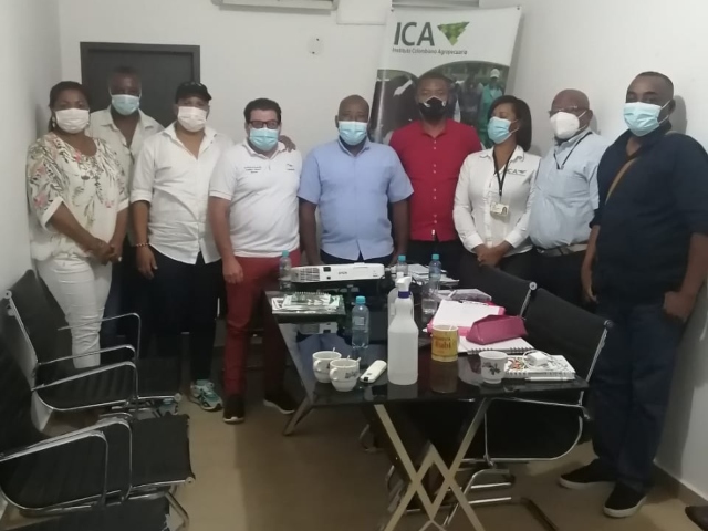 El ICA fortalece la institucionalidad con autoridades del departamento del Chocó 
