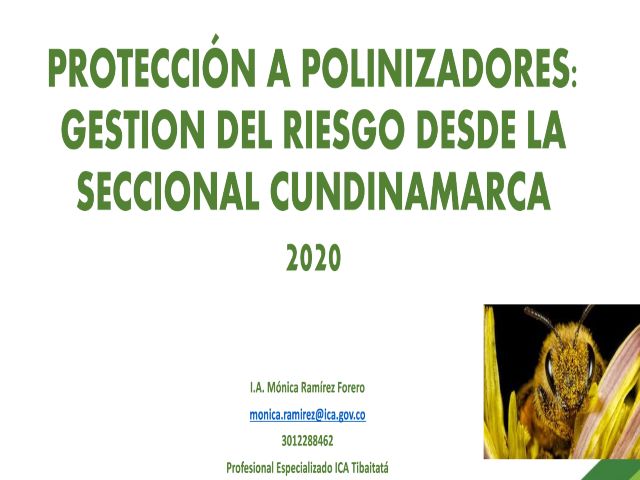 El ICA contribuye con la protección a los polinizadores en Cundinamarca 