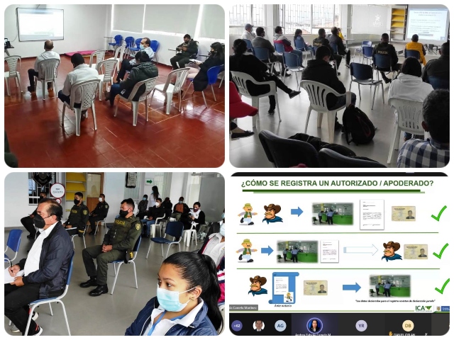 Participantes en el taller.