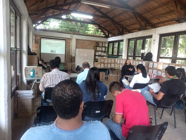 Capacitación a funcionarios de la Corporación Autónoma Regional del Cauca.