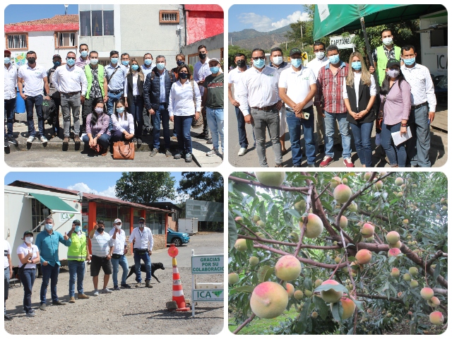 Funcionarios ICA con productores y autoridades 