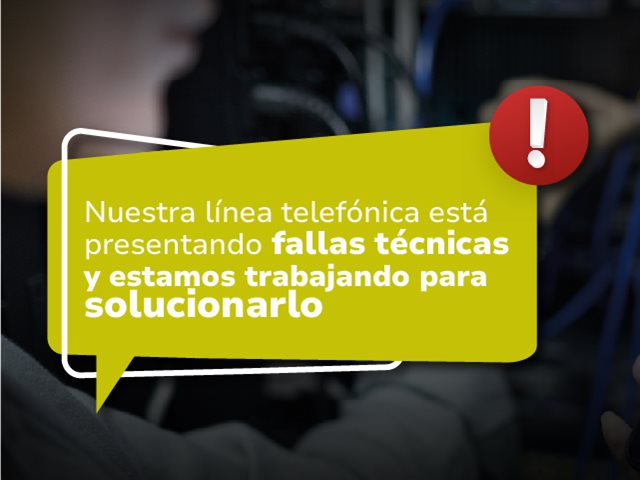Línea telefónica del ICA 
