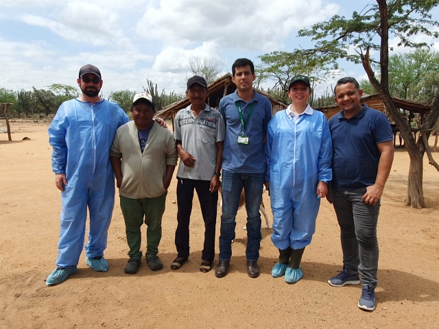 El ICA llegó a La Guajira para evaluar el bienestar animal en ovinos y caprinos