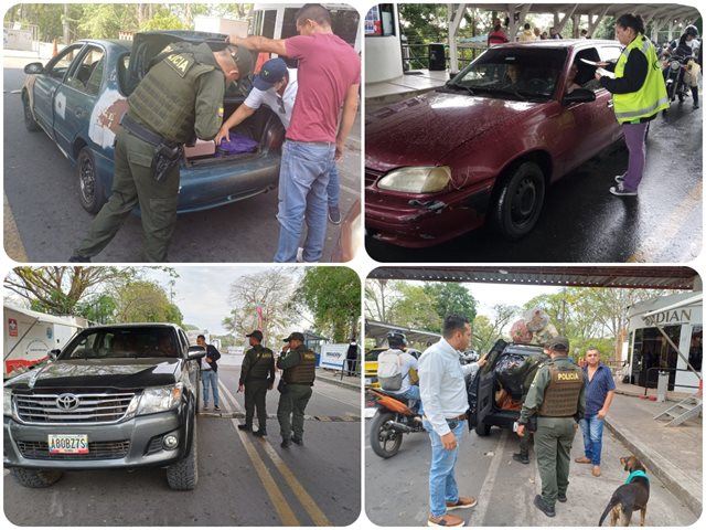 IVC en el Puente Internacional, José Antonio Páez de Arauca. 