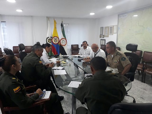 El ICA, Ejército y Policía Nacional, establecen medidas de control contra la fiebre aftosa en Putumayo