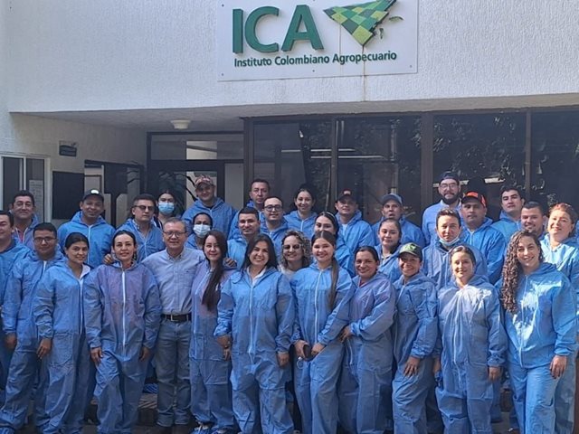 El personal del ICA en Casanare fortalece sus conocimientos en el manejo de enfermedades en animales