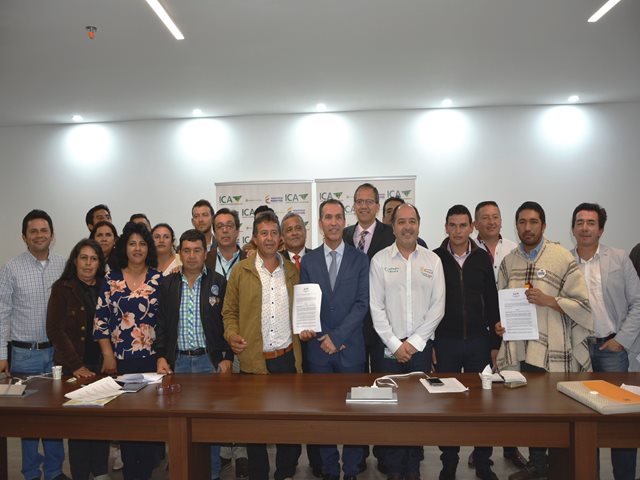 El ICA autorizó la concentración de animales dentro de la zona de contención 