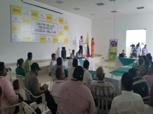El ICA y sus técnicos participan del Plan de Articulación Regional, PARES, en Arjona, Bolívar.