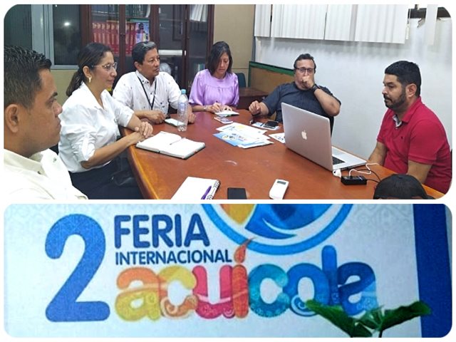 Reunión - comité organizador de la segunda Feria Internacional Acuícola.
