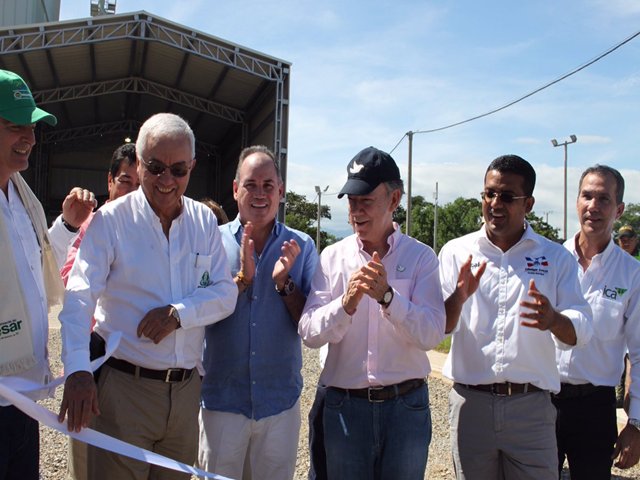 El ICA presente en la inauguración de la planta de secamiento y almacenamiento de arroz