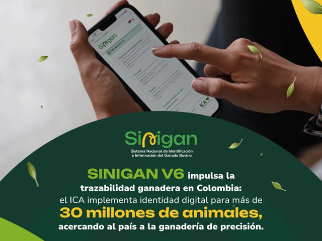 SINIGAN V6 impulsa la trazabilidad pecuaria con una nueva gestión de inventarios