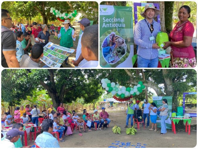 El ICA presente en la Feria del Plátano.