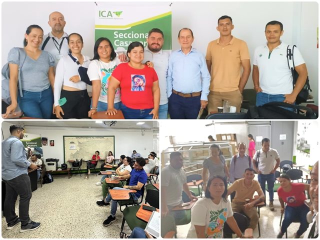 Participantes en los talleres. 