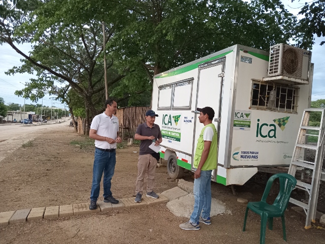 Inspección a puestos de control.