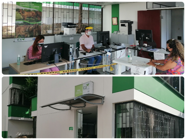 Oficina de atención al ganadero en Ibagué, Tolima
