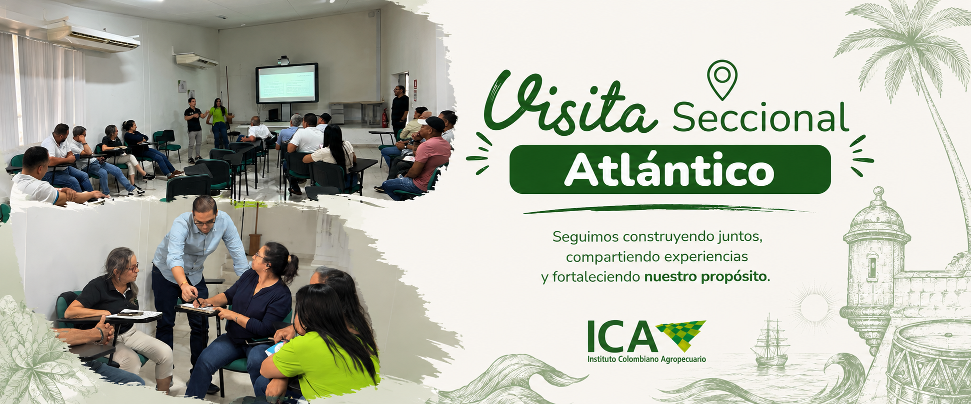 VISITA SECCIONAL ATLANTICO