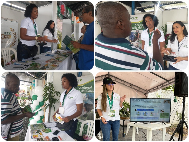 El ICA presente en la 46ª Fiesta Nacional de la Agricultura de Palmira