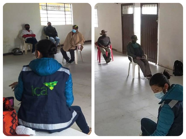Participantes en el taller.