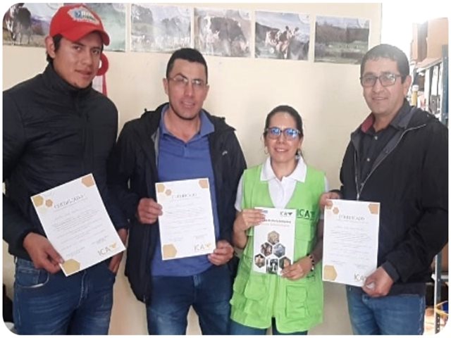 El ICA capacita nuevos sensores epidemiológicos pecuarios en Boyacá