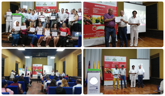 29 productores agrícolas del Magdalena ahora tienen predios certificados en Buenas Prácticas Agrícolas, BPA