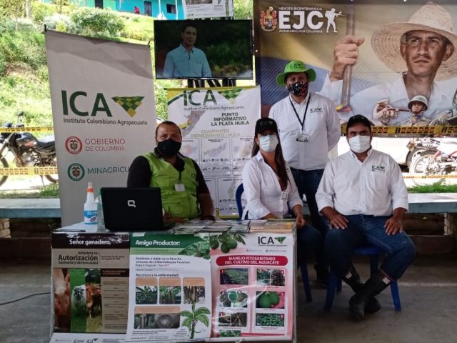El ICA socializa su portafolio de servicios con productores de las zonas rurales del Huila
