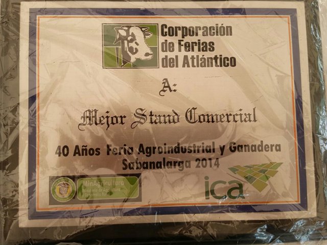 Premiado Stand del ICA en Feria Ganadera de Sabanalarga