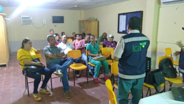 El ICA informa a los productores sobre la normatividad por la presencia de HLB en el Magdalena