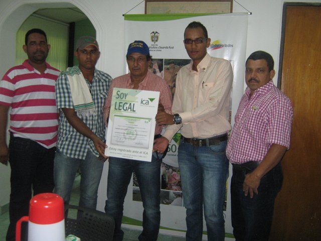 ICA Sucre certificó en BPG la hacienda “El Rosario