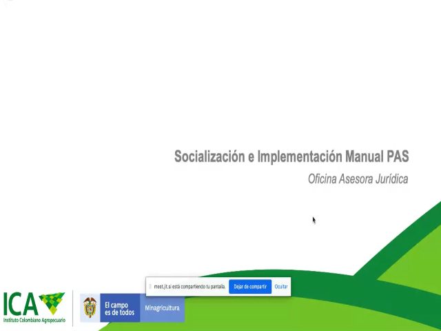 Con éxito se realizó la primera capacitación sobre las acciones y procedimientos sancionatorios del ICA