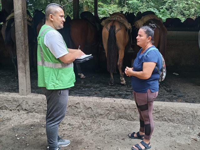 Liderazgo del ICA en la Vacunación Equina en Magdalena: Salud y Protección para los Caballos