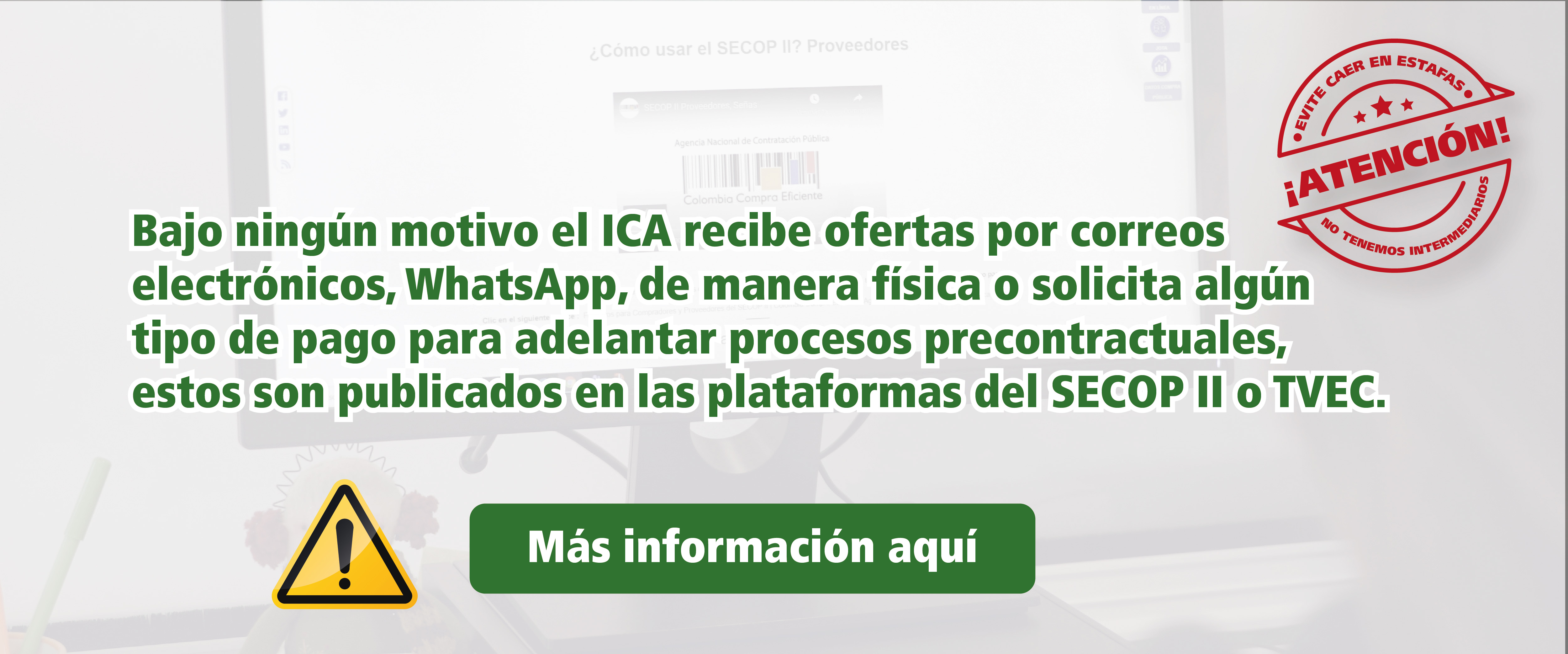 Aprenda a contratar con el ICA