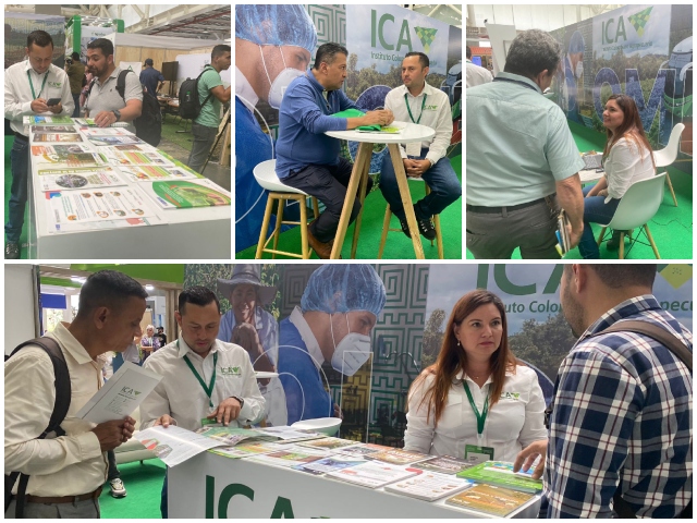 El ICA acerca sus servicios a los productores y empresarios del sector en Expo Agrofuturo 2023