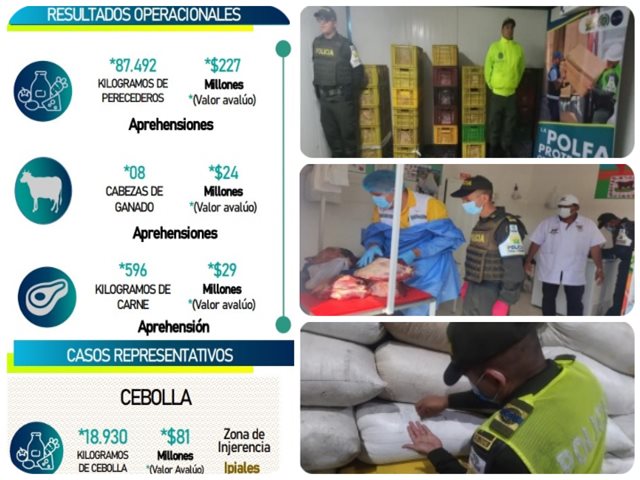 Continua la lucha contra el contrabando y la ilegalidad en el sector agropecuario.