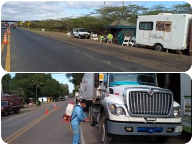  Control a la movilización de material vegetal en las carreteras de La Guajira   