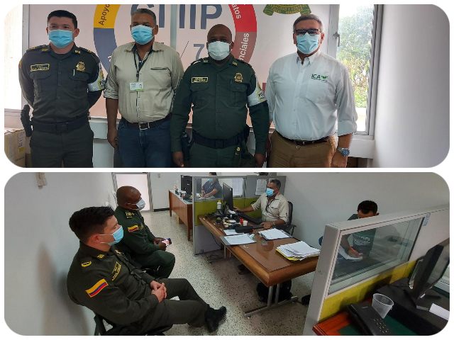 Para combatir la ilegalidad, el ICA y la POLFA intensificarán sus acciones en el Cesar