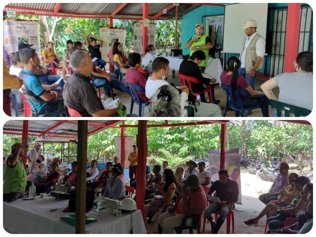 Productores agrícolas de Arauca se capacitan en buenas prácticas agrícolas y protección de polinizadores