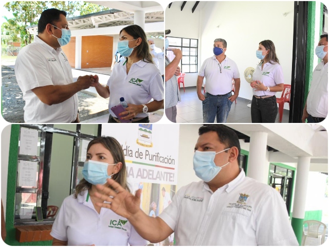 Visita a oficina ICA en Purificación 