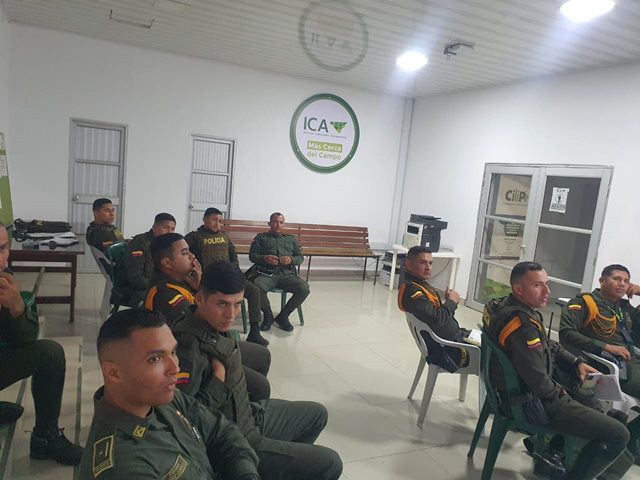 Capacitación Policía de Carabineros de Arauca