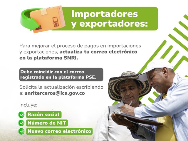 Actualiza tu correo electrónico. 
